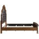 Lorenzi Brown Queen Upholstered Bed