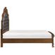 Lorenzi Brown Queen Upholstered Bed