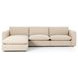 Ingel Antwerp Taupe Performance Fabric Sectional