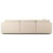 Ingel Antwerp Taupe 5 Piece LAF Sectional