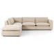 Ingel Antwerp Taupe 5 Piece LAF Sectional