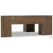 Abaso Rustic Wormwood Oak Small Square Coffee Table