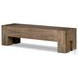 Abaso Rustic Wormwood Oak 70" Accent Bench