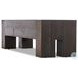 Abaso Ebony Rustic Wormwood Oak 70" Accent Bench