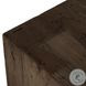 Abaso Ebony Rustic Wormwood Oak Large 90" Accent Bench