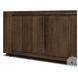 Abaso Ebony Rustic Wormwood Oak 95" Media Console