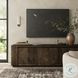 Abaso Ebony Rustic Wormwood Oak 95" Media Console