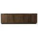Abaso Ebony Rustic Wormwood Oak 95" Media Console