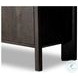 Orwin Smoked Black Oak 2 Door Bookshelf