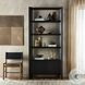 Orwin Smoked Black Oak 2 Door Bookshelf
