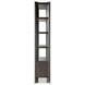Orwin Smoked Black Oak 2 Door Bookshelf