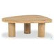 Zion Natural Oak Small Free Form Nesting Coffee Table
