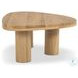 Zion Natural Oak Small Free Form Nesting Coffee Table