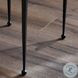 Dalston Smoked Black Cast Glass Square Nesting End Table Set
