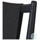 Haddon Brushed Ebony Performance Fabric Counter Height Stool
