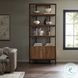 Reza Smoked Honey Parawood Bookcase