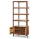 Reza Smoked Honey Parawood Bookcase