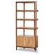 Reza Smoked Honey Parawood Bookcase