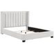 Emerson Beige Queen Upholstered Low Profile Bed