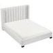 Emerson Beige Queen Upholstered Low Profile Bed