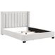Emerson Beige Full Bed Upholstered Low Profile Bed