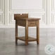 Claremont Wire Brush Brown Drawer End Table