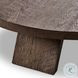 Sparrow Ashen Oak Resawn Round Coffee Table