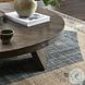 Sparrow Ashen Oak Resawn Round Coffee Table