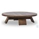 Sparrow Ashen Oak Resawn Round Coffee Table