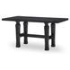 Halifax Flax and Java 84" Extendable Rectangular Friendship Table