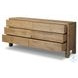 Noeline Resawn Worn Oak Veneer 6 Drawer Dresser