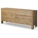 Noeline Resawn Worn Oak Veneer 6 Drawer Dresser