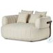 Doss Altro Snow Upholstered Media Lounger
