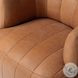 Doss Palermo Cognac Swivel Chair