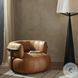 Doss Palermo Cognac Swivel Chair