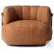 Doss Palermo Cognac Swivel Chair