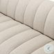 Carina Weslie Flax 103" Upholstered Sofa