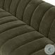 Carina Malmo Olive 103" Upholstered Sofa