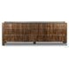 Ezri Cocoa Oak 6 Door Sideboard