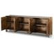 Ezri Cocoa Oak 6 Door Sideboard