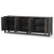 Ezri Black Oak 6 Door Sideboard