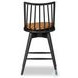Lewis Whiskey Saddle Swivel Counter Height Stool