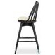 Lewis Antwerp Natural Performance Fabric Swivel Bar Stool