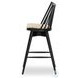 Lewis Lavon Flint Swivel Bar Stool