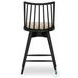 Lewis Lavon Flint Swivel Counter Height Stool