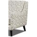Durango Moose Beige and White Performance Fabric Accent Chair