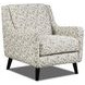 Durango Moose Beige and White Performance Fabric Accent Chair
