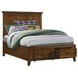 San Mateo Youth Tuscan Full Storage Panel Bed