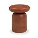 Lydia Red Outdoor Round Side Table