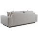 Lana Gray Bench Seat 96" Sofa with Pillows